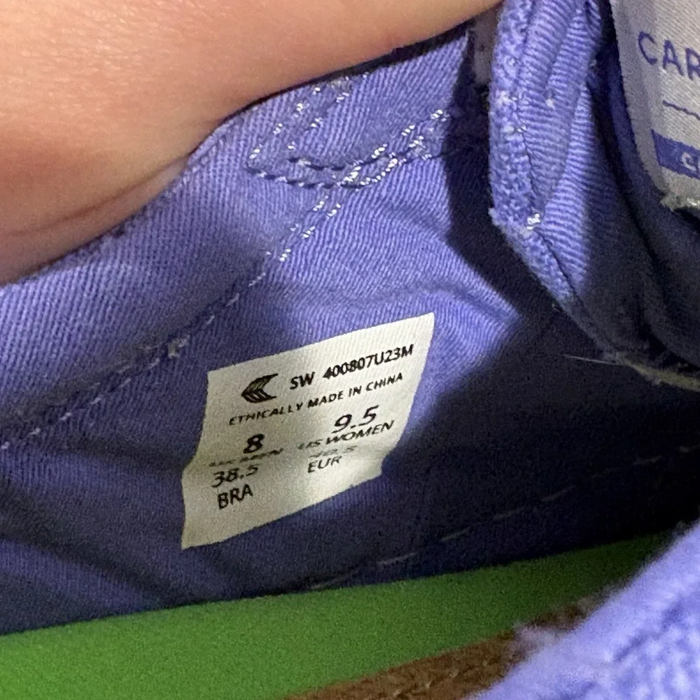 Cariuma‎ Catiba Pro Skate Pantone Very Peri Sneakers Size 9.5 Women's Purple